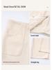 Ai Xuan Grey Acetate Wool Straight Leg Trousers - 2025 Autumn/Winter Women's High-End Narrow Leg Casual Pants