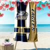 Georgia Southern Eagles Print Strandtuch, Großes Weiches Schnelltrocknendes Handtuch für Strand Camping Schwimmen