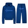 Men's And Women's Jogging Sets, Two-piece Sports Sets, Hip-hop Sports Two-piece Sets, Long Sleeved Tops And Pants