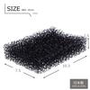 Plus One Plus One Soap Receptacle, Water-Resistant Soap Receptacle Sponge, Black, Approx. 7.5 X 10.3 X 2.5 Cm, Set of 5
