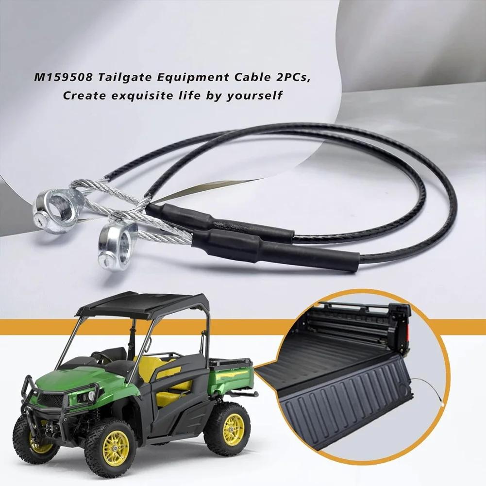 

Replacement Tailgate Cables 2 Pieces for M159508 Fits HPX615E HPX815E XUV865R XUV825E Models Heavy Duty Metal Material China Mainland