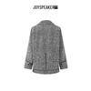 Women's Winter Tweed Short Blazer