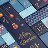 24-Day Christmas Calendar Advent Boxes 2025 Empty Calendars Advent Box To Fill Holiday Case Christmas Advent Calendar Decoration