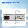 General 1 Din Car Radio MP5 IPS HD Player Support Wireless Carplay Android Auto Bluetooth FM AM RDS Stereo USB WIFI Video Player 5.1In Digital Display