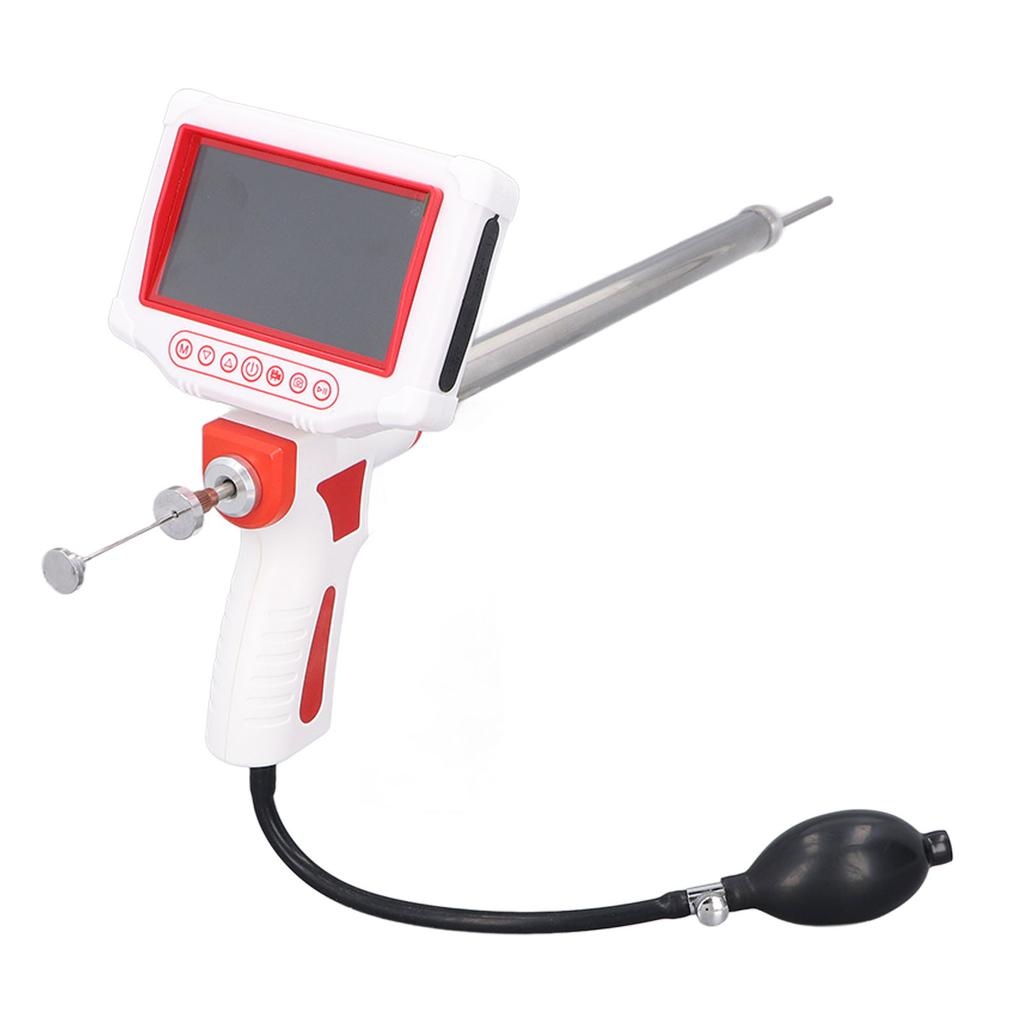 Animal Visual Insemination Gun Rotatable HD Screen Photo Record Artificial Insemination Gun EU Plug