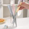 304 Stainless Steel Chopsticks  Five-color Adult Chopsticks  High Temperature Resistant Meal Chopsticks  Public Chopsticks