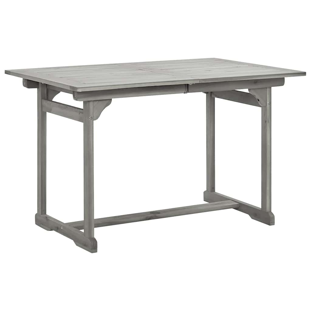 Vidaxl Tavolo da Pranzo da Giardino, (120-170)X80X75 Cm, Legno di Acacia