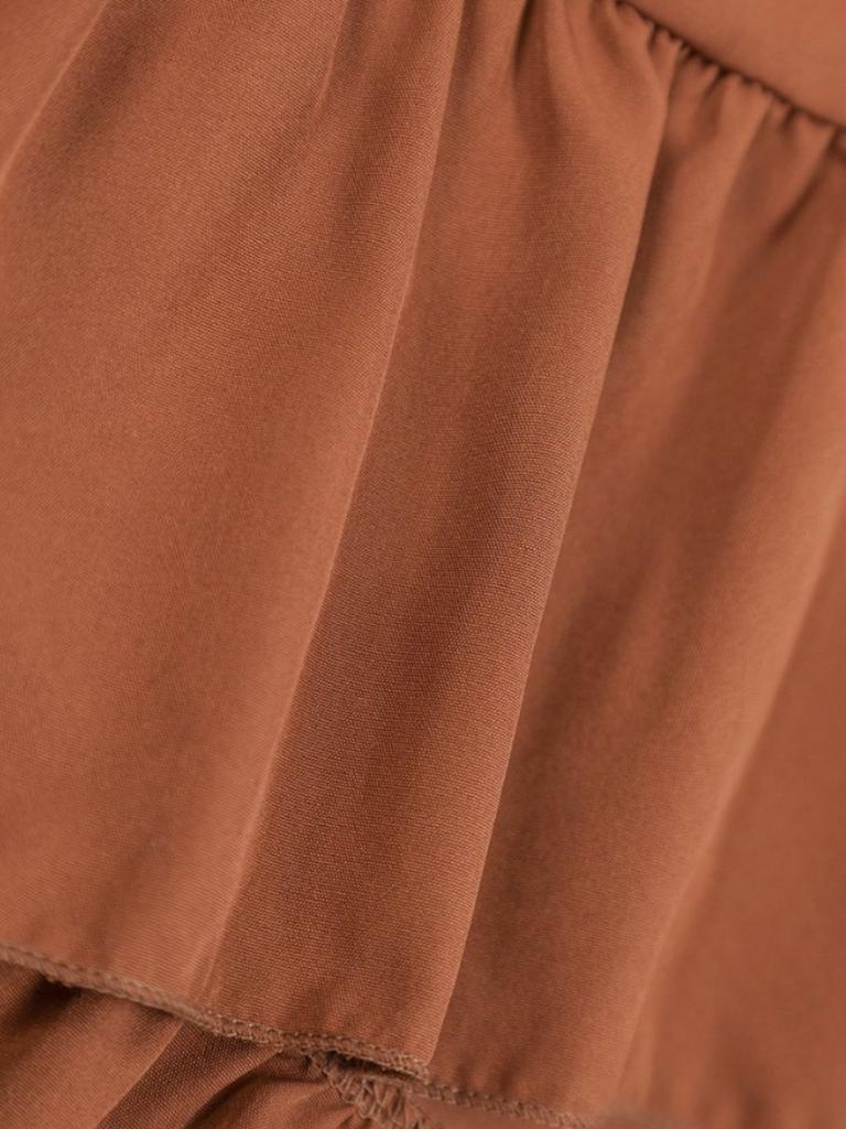 Women's Summer New Sweet Fresh High Waist Patchwork Slimming Pleated Skirt