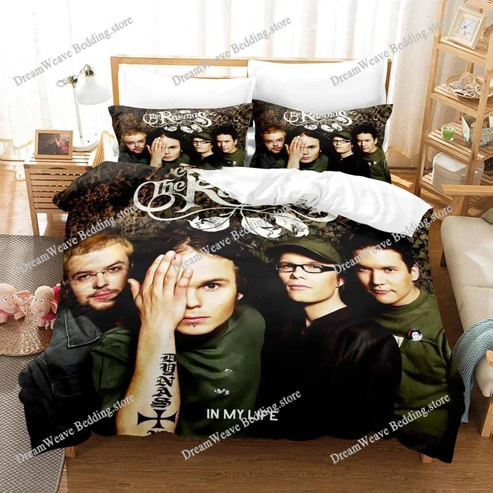 Popular The Rasmus Bedding Set Single Twin Full Queen King Size Duvet Cover Adult Boys Bedroom Anime Bed Sheet Set Luxury Gift74