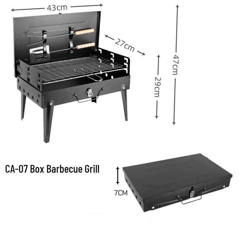 Bing Yue Portable Outdoor Tea Kettle Stove & BBQ Grill