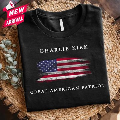 Charlie Kirk Memorial Tee Pray for Charlie Kirk T-Shirt - All Size