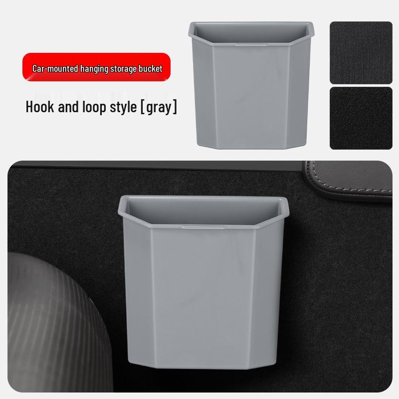 Car Organizer: Multi-Purpose Storage Bag with Phone Holder and Magic Sticker for Interior Use