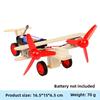 Multistyles Electric Airplane Fans Kids Scientific Experiment Tool New Technologia Science Car