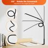 LED Desk Lamp with Clamp Eye Caring Clip Light for Home Office 3 Colors Stepless Dimming Flexible Gooseneck Table Lamp for Read