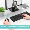 BeWishes Ergonomic Left-Handed Mouse, 2.4G Left-Handed Wireless Vertical Mouse with 3 Adjustable DPI (80012001600), Especially for Left-Handed People