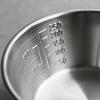 Outdoor Camping Bowls 304 Stainless Steel Snow Pull Bowl Folding Multifunctional Picnic Camping Tableware