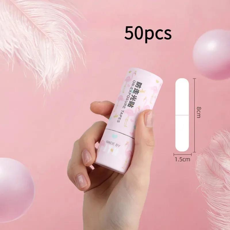 Double Sided Body Tape Self-Adhesive Bra Clothes Dress Blouse Secret Sticker Clear Lingerie Tape Anti-naked Invisible Chest Patch