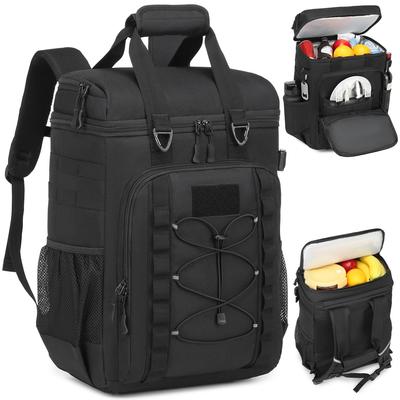 Cooler Backpack Insulated Holds 42 Tactical Backpack Insulated and Large Capacity Lunch Backpack for Perfect for and Travel - Backpack, Cans, Cooler,