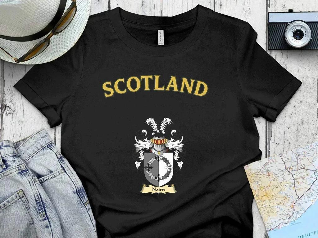 Nairn Scotland Heraldic Crest T-Shirt – Scottish Heritage