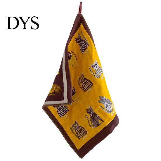 Towel Baby Soft Skin-touch 4-layer Comfortable Non-Irritating Cleaning Hand Skin Cotton Various Prints Face for Kindergarten Bathroom