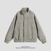 PU Leather Jacket Men's Winter New Lapel Solid Color Genuine Leather High-end Retro Motorcycle Men's Jacket