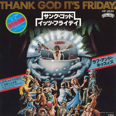 7inch Record LOVE & KISS - Thank God It's Friday / You're The  VIP2634 CASABLANCA 1978 Japan Soul/Funk