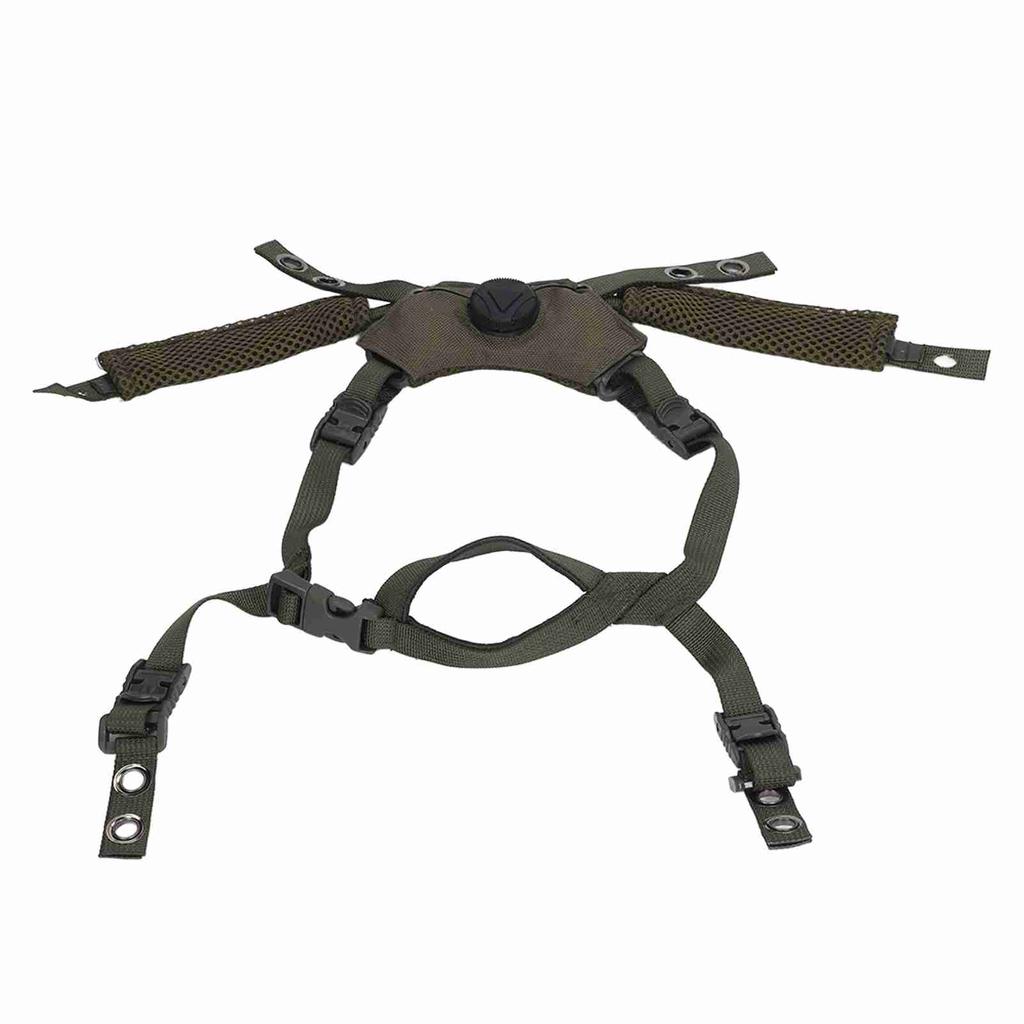 Adjustable Dial Suspension System Chin Strap Helmet Accessories for Fast for MICH for Wendy Helmet OD Green