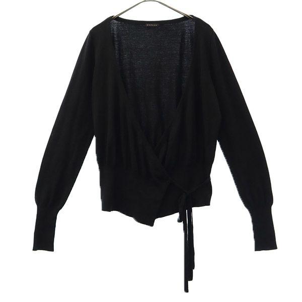 CROLLA Long sleeve Kashcourt knit cardigan black Women Used