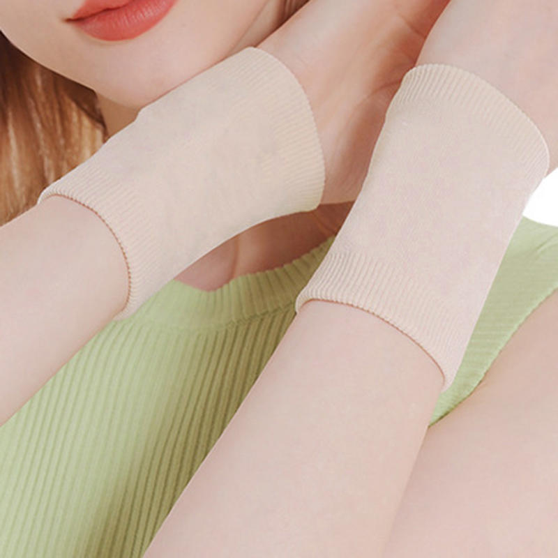 1Pair Sports Wrist Wraps for Men Women Elastic Breathable Sweat-absorbing Compression Wrist Brace Bands Supports