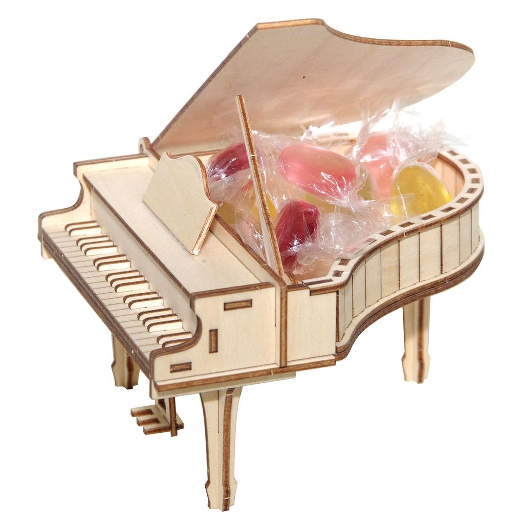 Wooden Puzzle Kigumi Piano Trinket Box