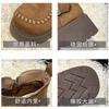 Height-increasing Thick-soled Martin Boots Women's 2025 New Autumn Super-hot Big Head Retro Versatile and Thin Muffin Short Boots