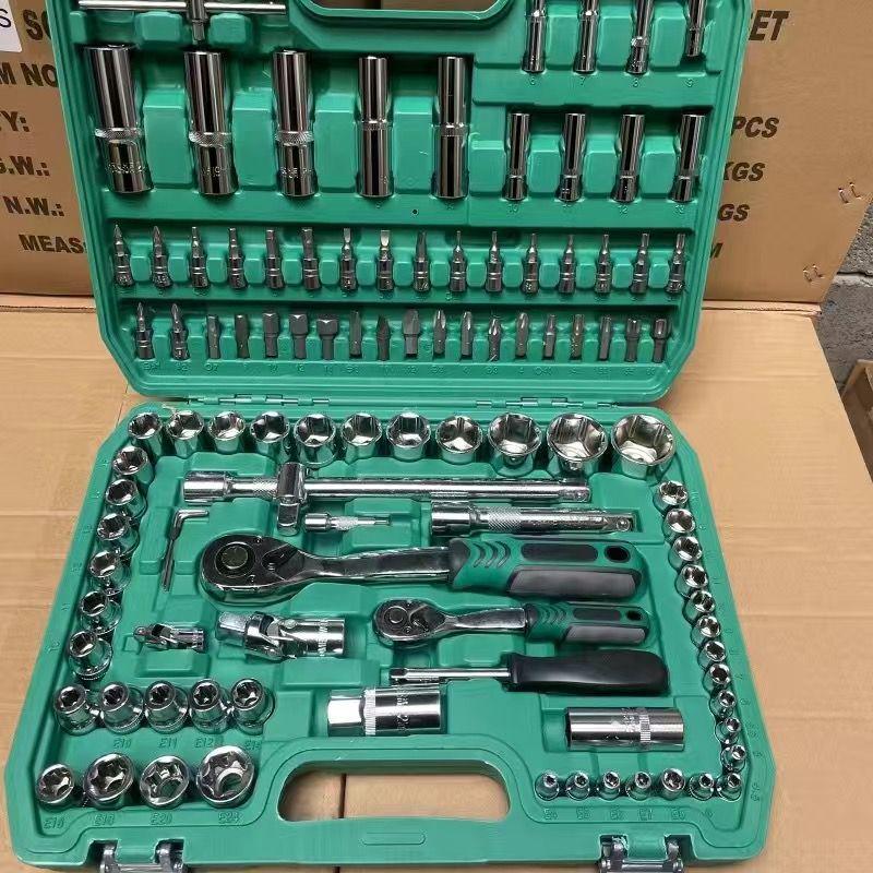2-Piece Car Repair Socket & Wrench Tool Set
