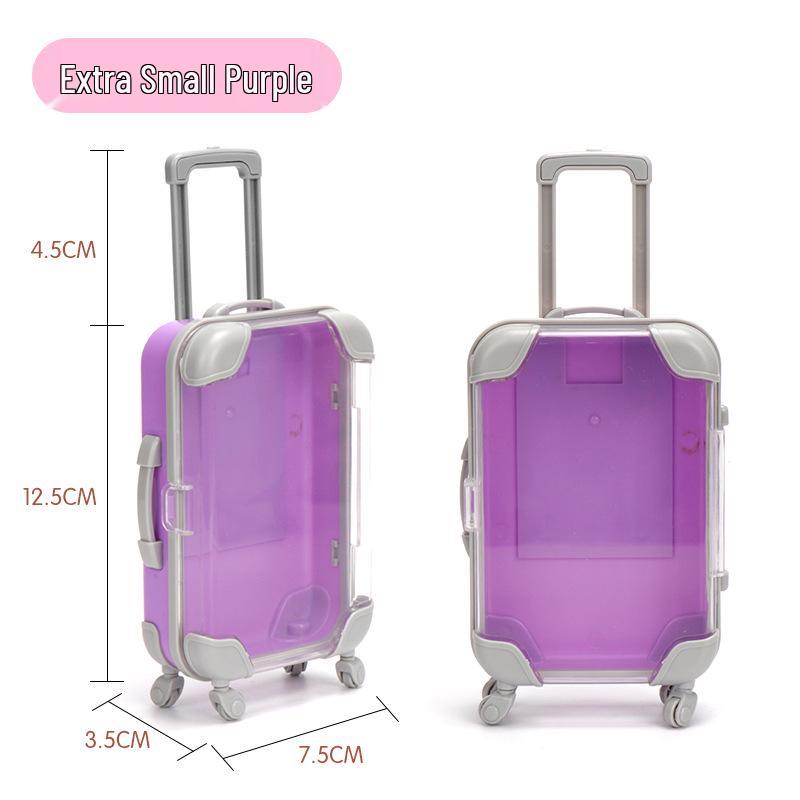 

Имитация Мини Чемодан с Ручкой для Наращивания Ресниц: Компактная прозрачная коробка для хранения ювелирных изделий