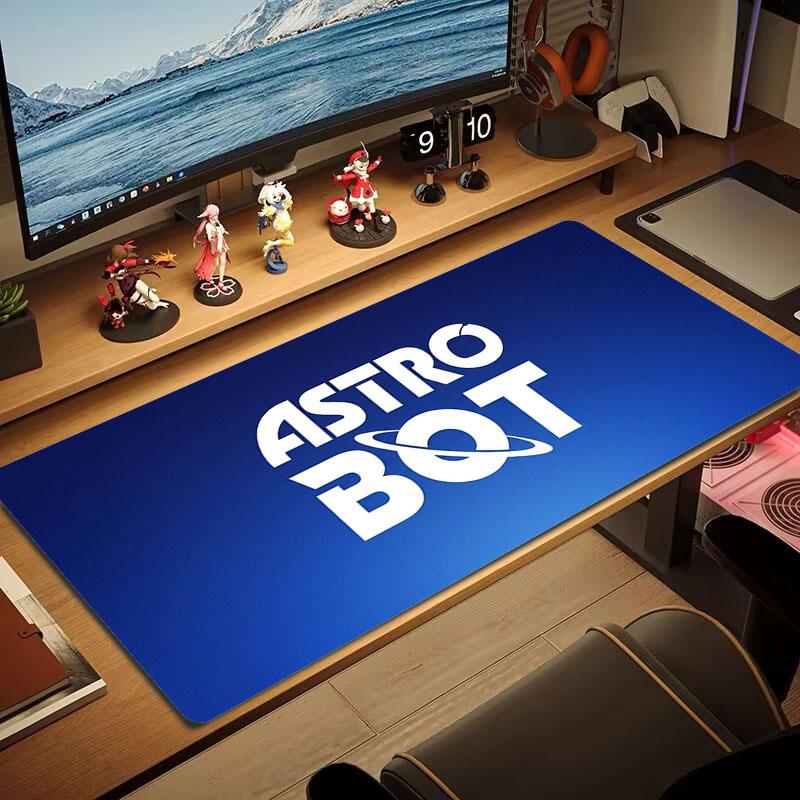 ASTRO BOT Large Size Mouse Pad Large Gaming Table Cushion Non-slip Laptop Tablet Big Mousepad XXL Mat Mini PC Playmat With Lock edge
