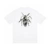 Stussy Short Sleeve T-Shirt Teens Loose Fit 270g Cotton Round Neck Casual Wear