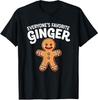 Favorite Gingerbread Man Funny Christmas Unisex T-Shirt