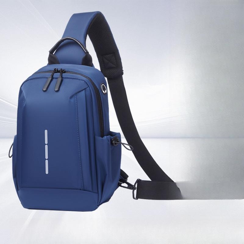 

Модная мужская нагрудная сумка Высококачественная водонепроницаемая сумка через плечо Повседневная легкая сумка через плечо для поездок