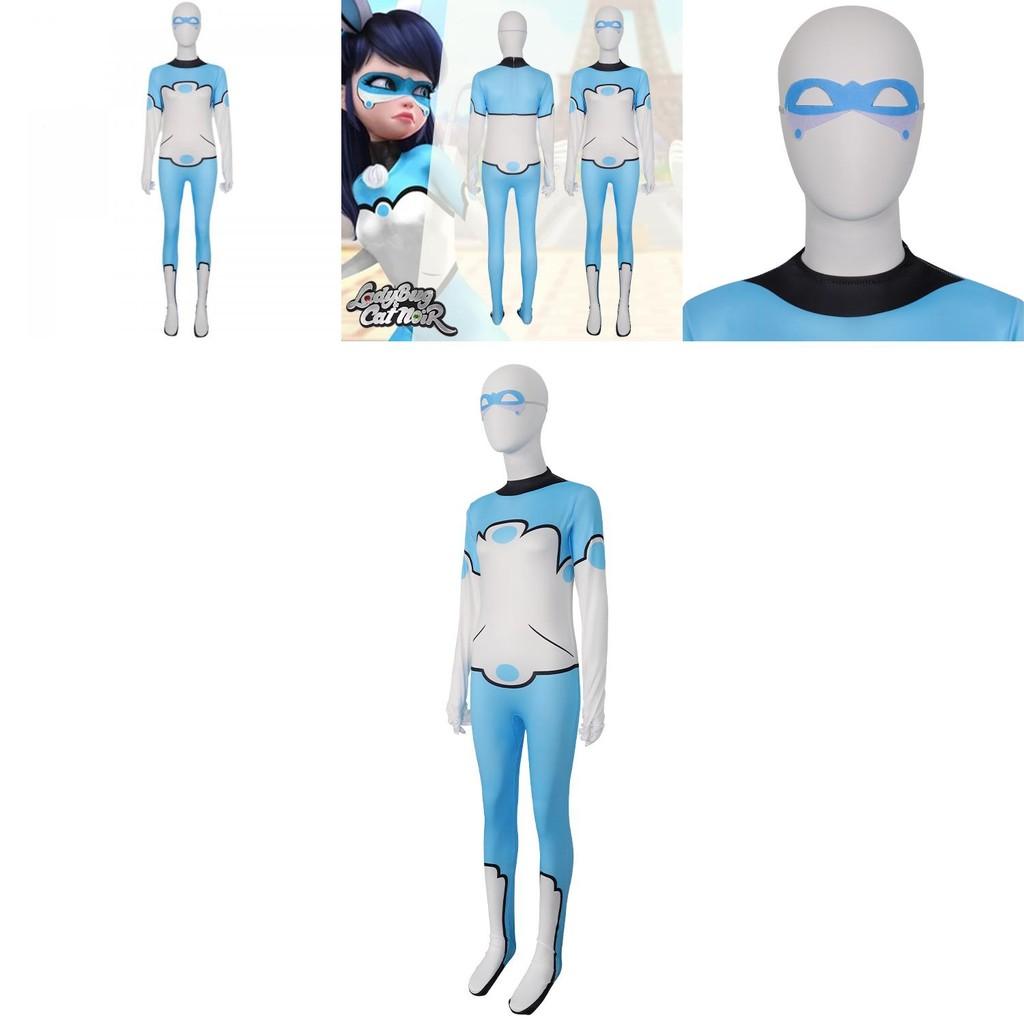 Miraculous Girl Bunnyx Cosplay Costume With Polyester Material For Role Play And Stage