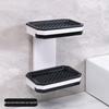 Luxury Double-Layer Soap Dish with Drainage