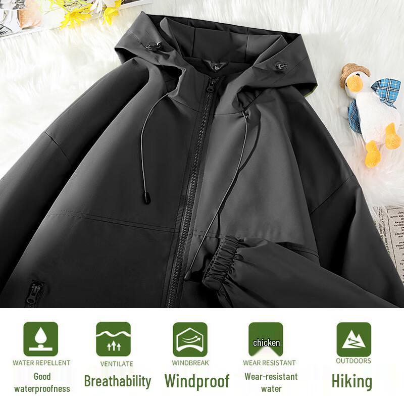 Jeanswest Men's Hooded Outdoor Jacket