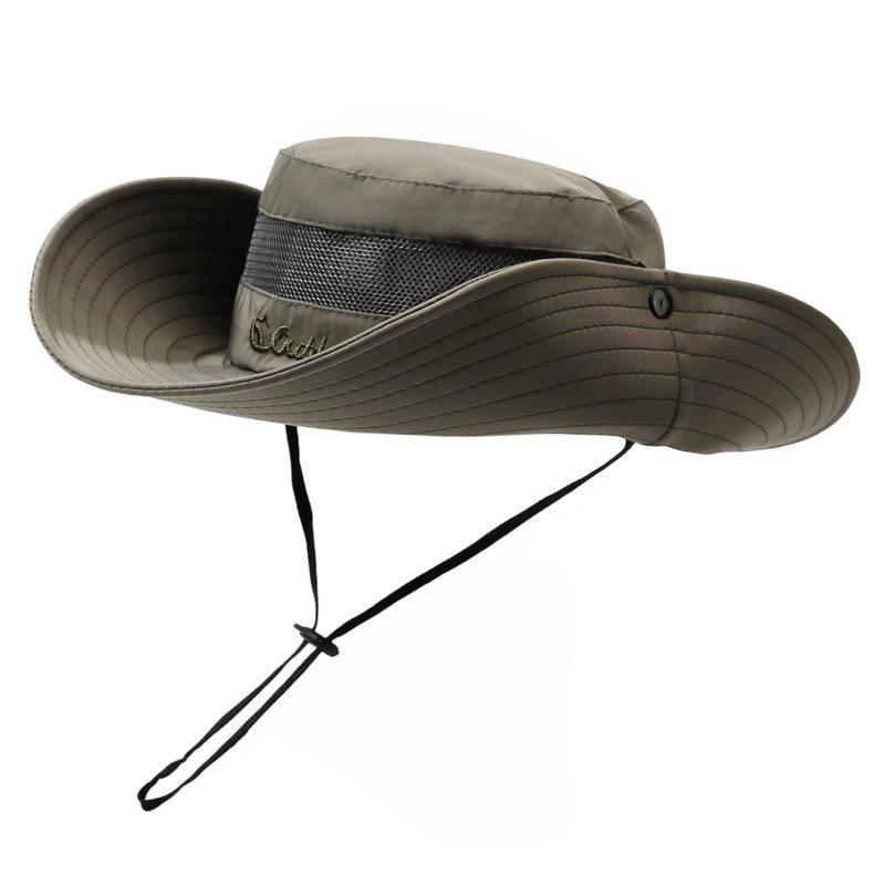 Summer Outdoor Sun Hat Men and Women Mountaineering Fishing Sun Protection Hat Bucket Hat Fashion Big Brim UV Protection Sun Hat