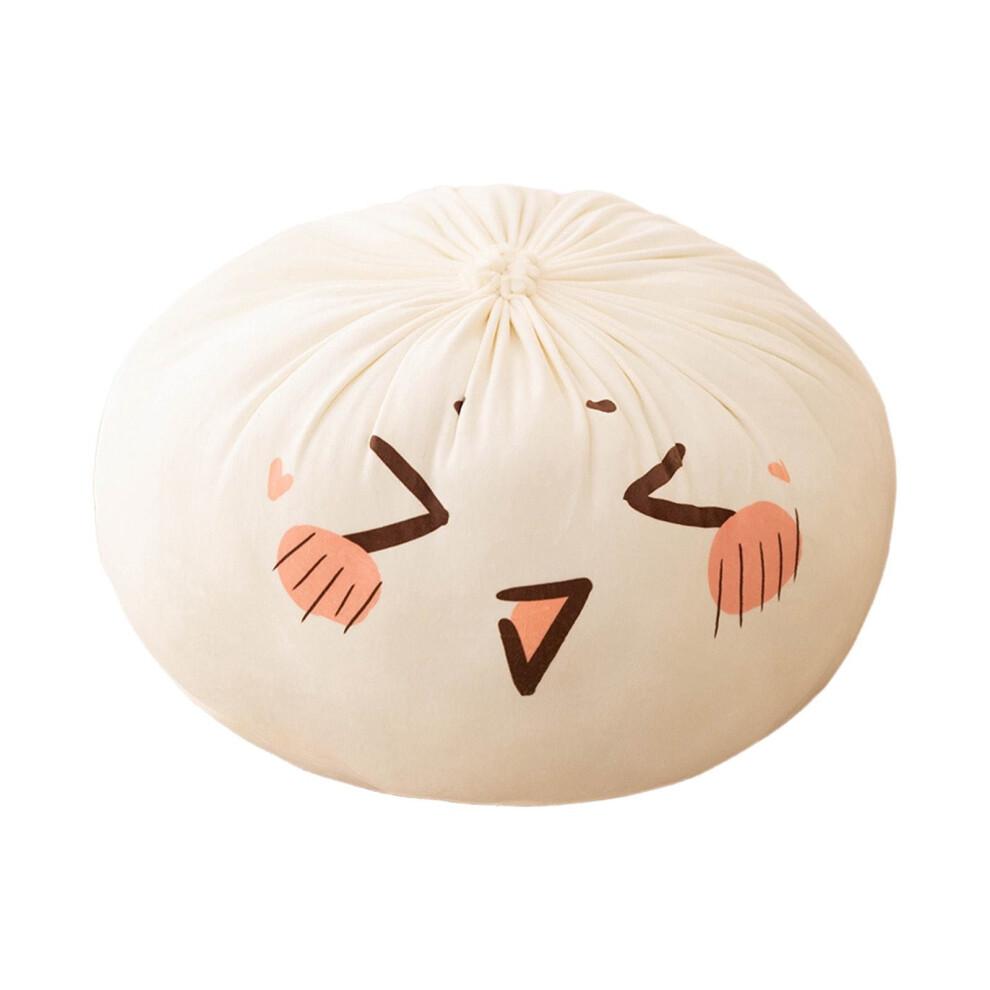 Giant Dumpling Squish Ball Toy, 20cm White Soft Sensory Squeeze Dough Bun – Compatible with Stress Relief & Decompression