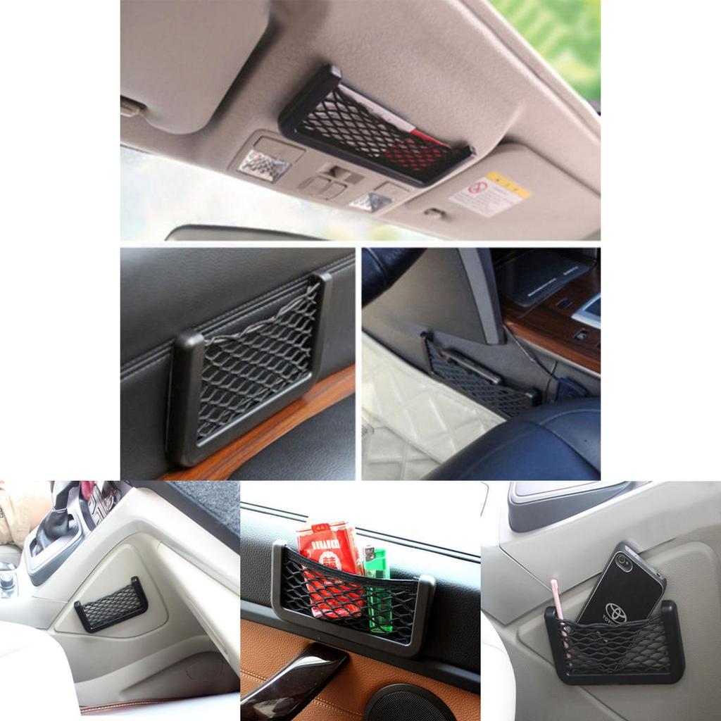 Premium Quality Universal Car Seat Side Back Net Storage Bag With Timeless Design