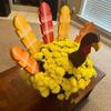 Thanksgiving Turkey Flowerpot Decoration Plug-in Garden Decoration
