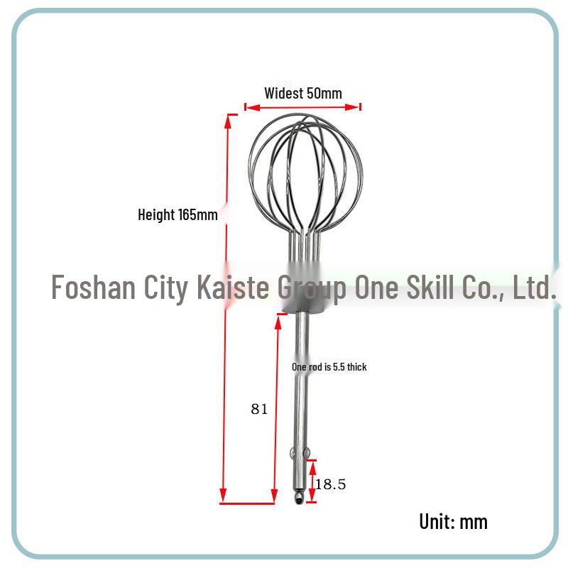 

Электрический 12-проволочный венчик из нержавеющей стали