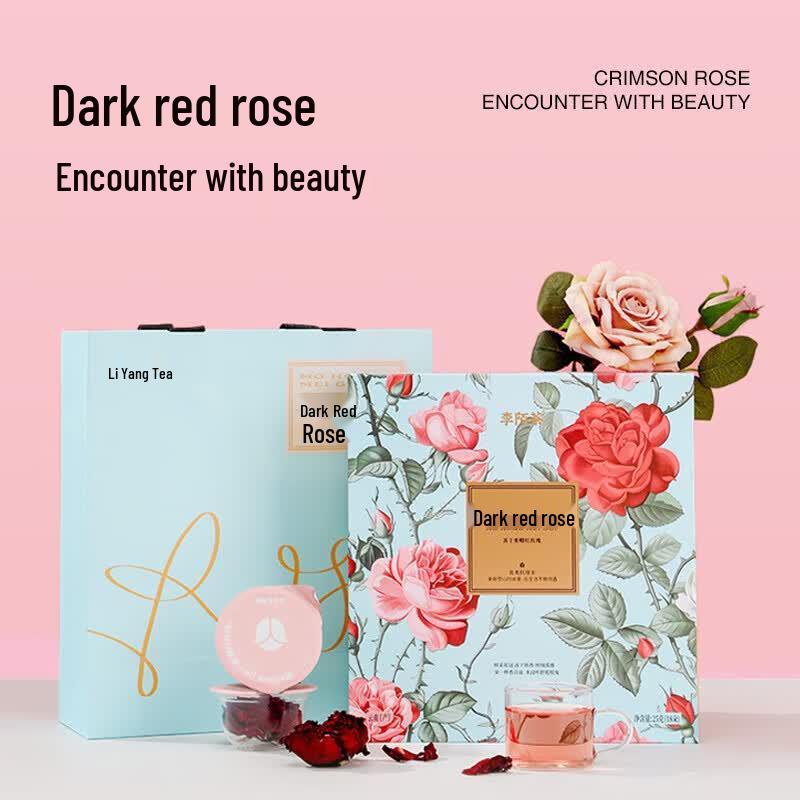 Li Mo Tea Dark Red Rose Herbal Tea