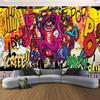 3d Large Cartoon Graffiti Mural Creative Graffiti Wall Mural Bedroom Living Room Wall Paper Home Decor
