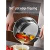 COOKER KING 20cm 316 Stainless Steel Uncoated Soup Pot