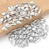 50 Stück CCB Charms Kunststoff Doppel-Loch Charms Verbinder Für Schmuckherstellung DIY Handgemachte Armbänder Halsketten Anhänger Zubehör