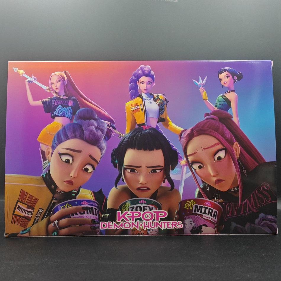 Anime KPop Łowca Demonów Lalka Zabawka Rumi Mira Zoi Postać Statua Model PVC Ozdoba na Biurko Zabawka Prezent Urodzinowy